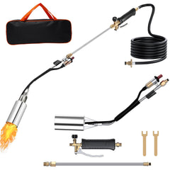 Hordolry Propane Torch Weed Burner Kit with 10FT hose