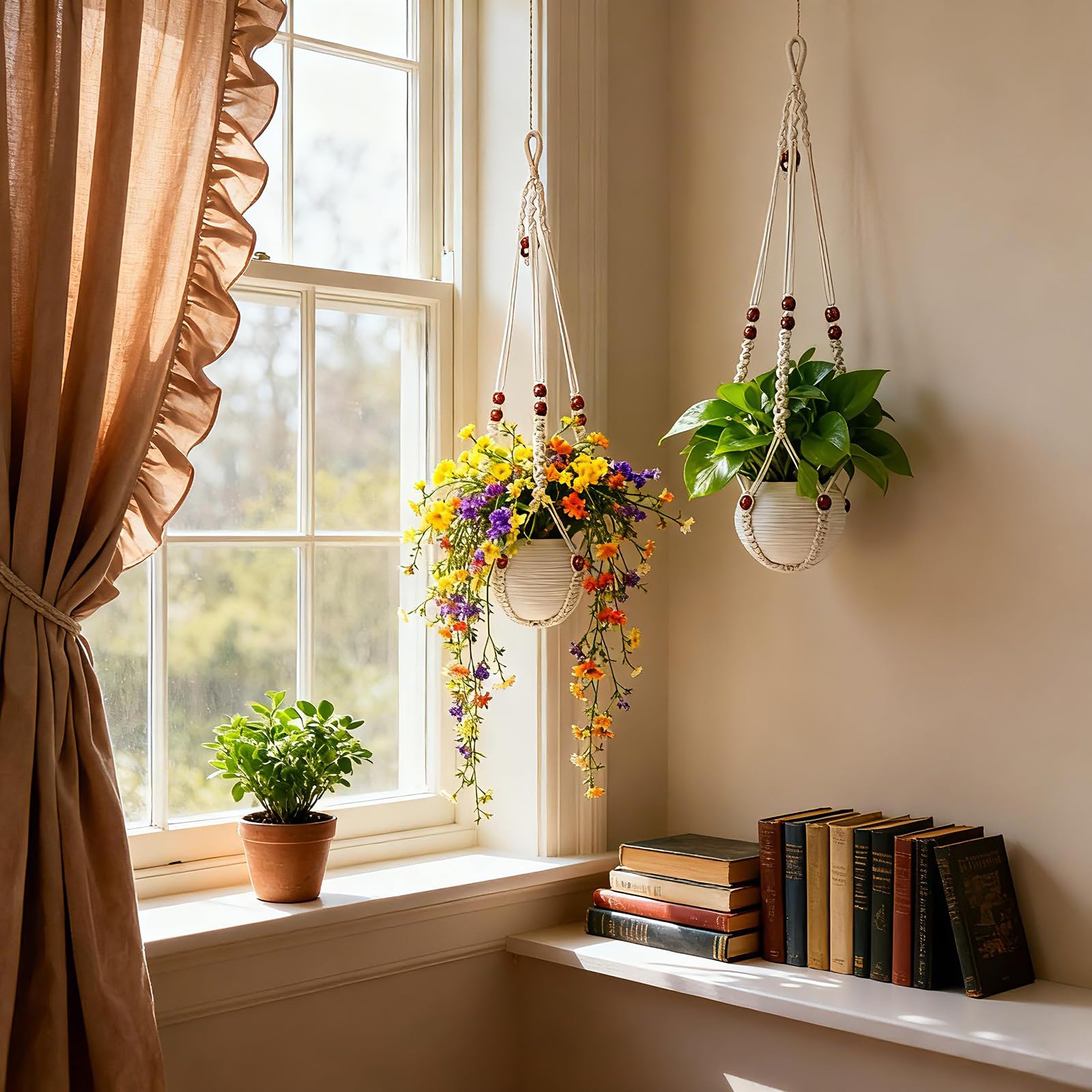 HOREAKHJ Macrame Plant Hanger packaging