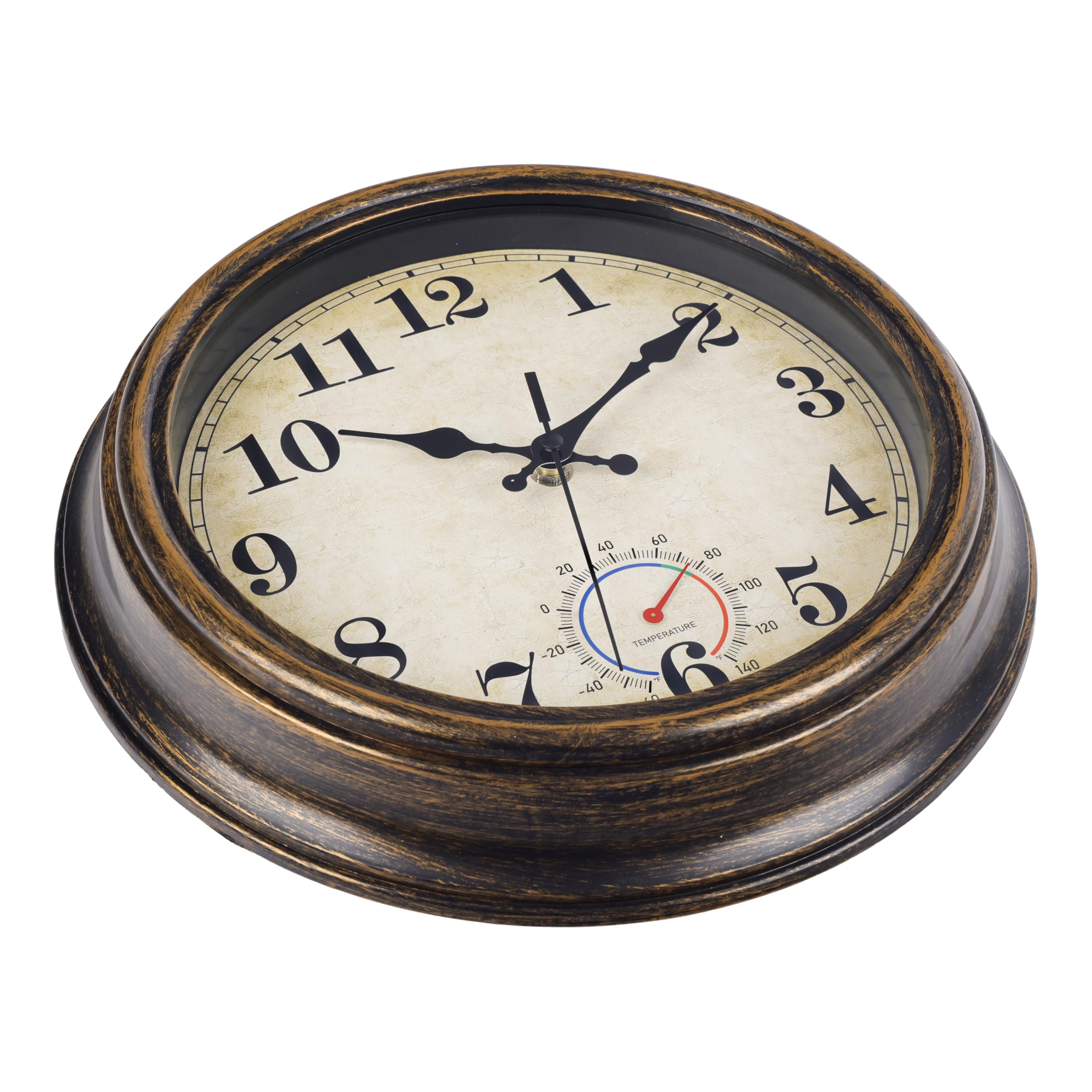 Horizent Outdoor Clock showcasing vintage design