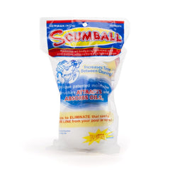 Horizon Scumball Pool & Spa Scum Eliminating Ball in use in pool
