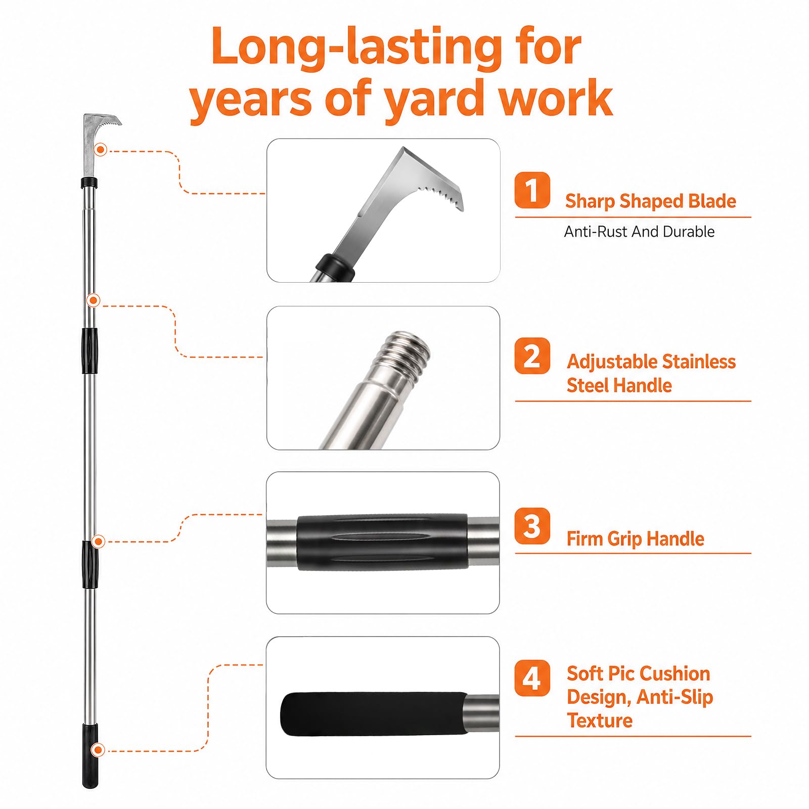 HORM 47.24'' weed puller packaging details