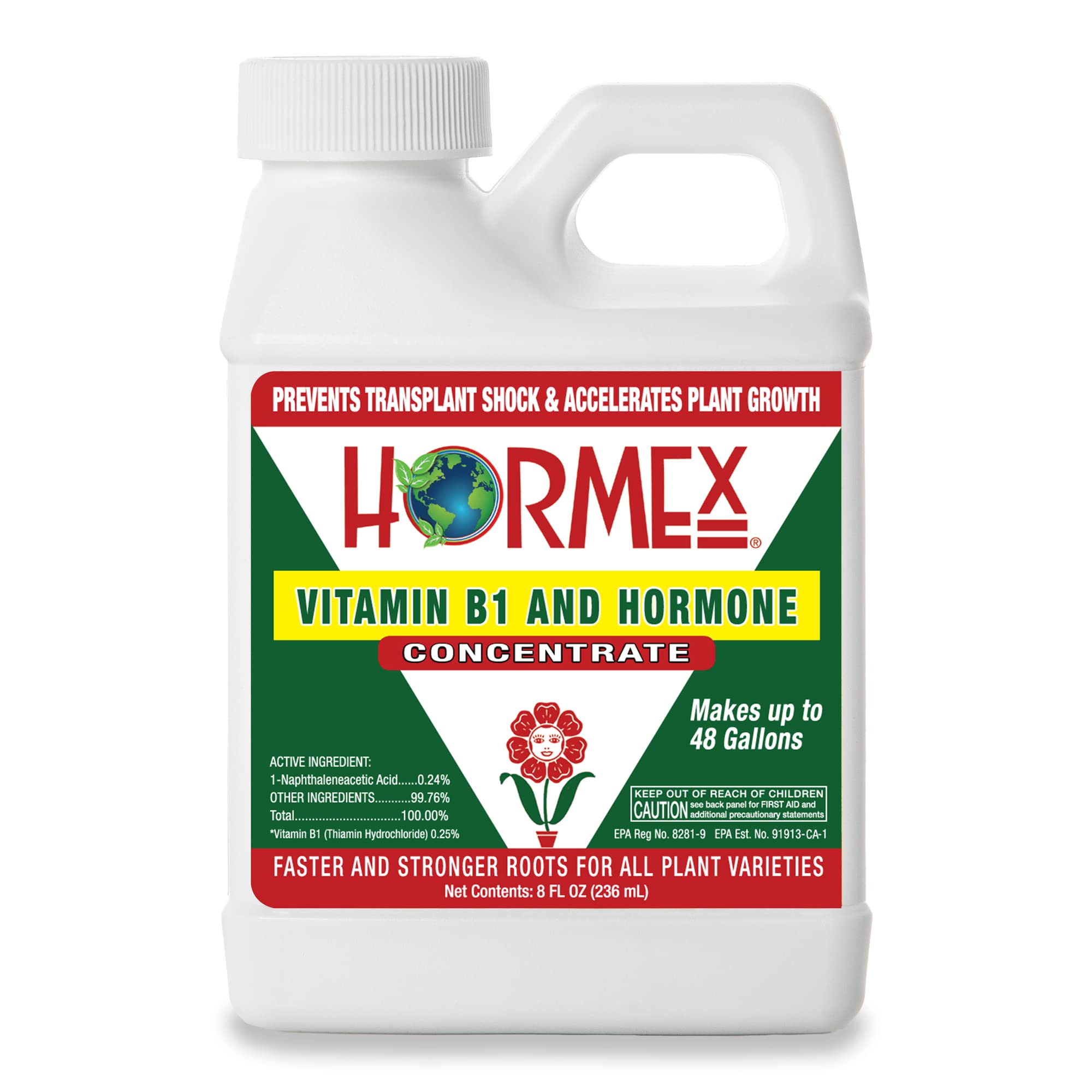 Hormex Liquid Rooting Hormone 8 oz bottle front view