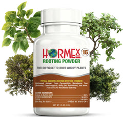 Hormex Rooting Hormone Powder #16 packaging front view