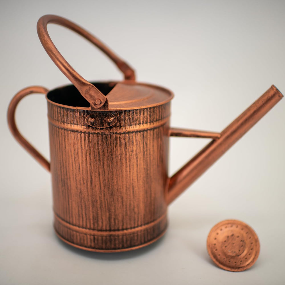 HORTICAN Copper Watering Can removable spout detail