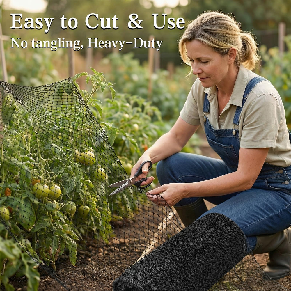 HORTIFAN Bird Netting protecting garden plants from animals