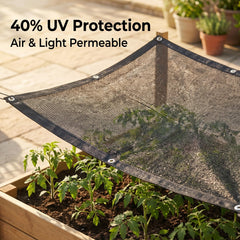 HORTIFAN shade cloth folded for storage
