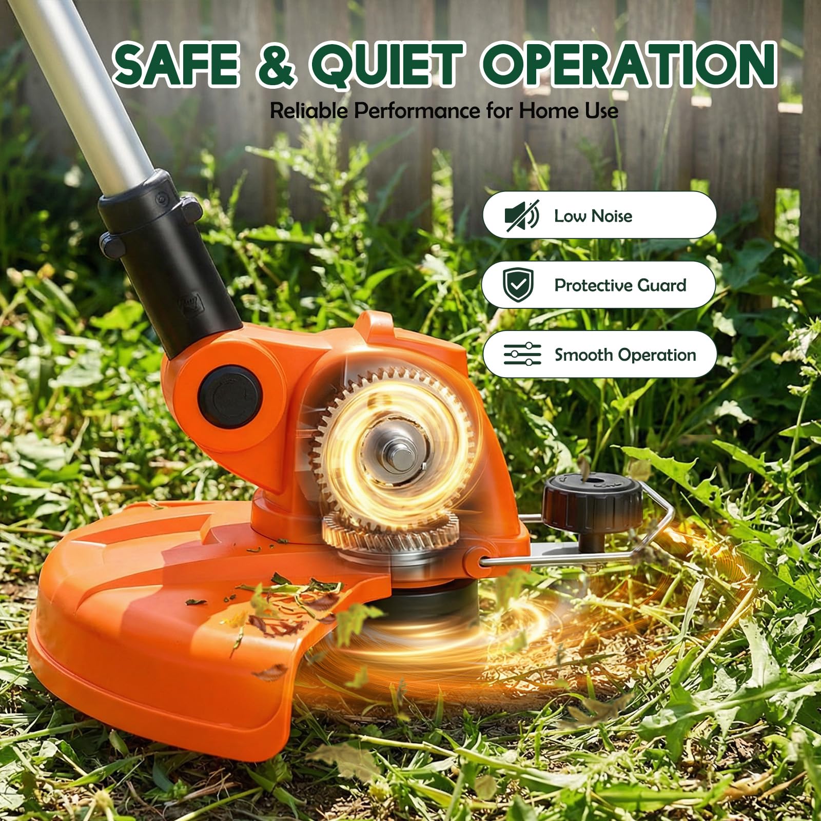 HortiHub Electric Weed Wacker safety goggles included
