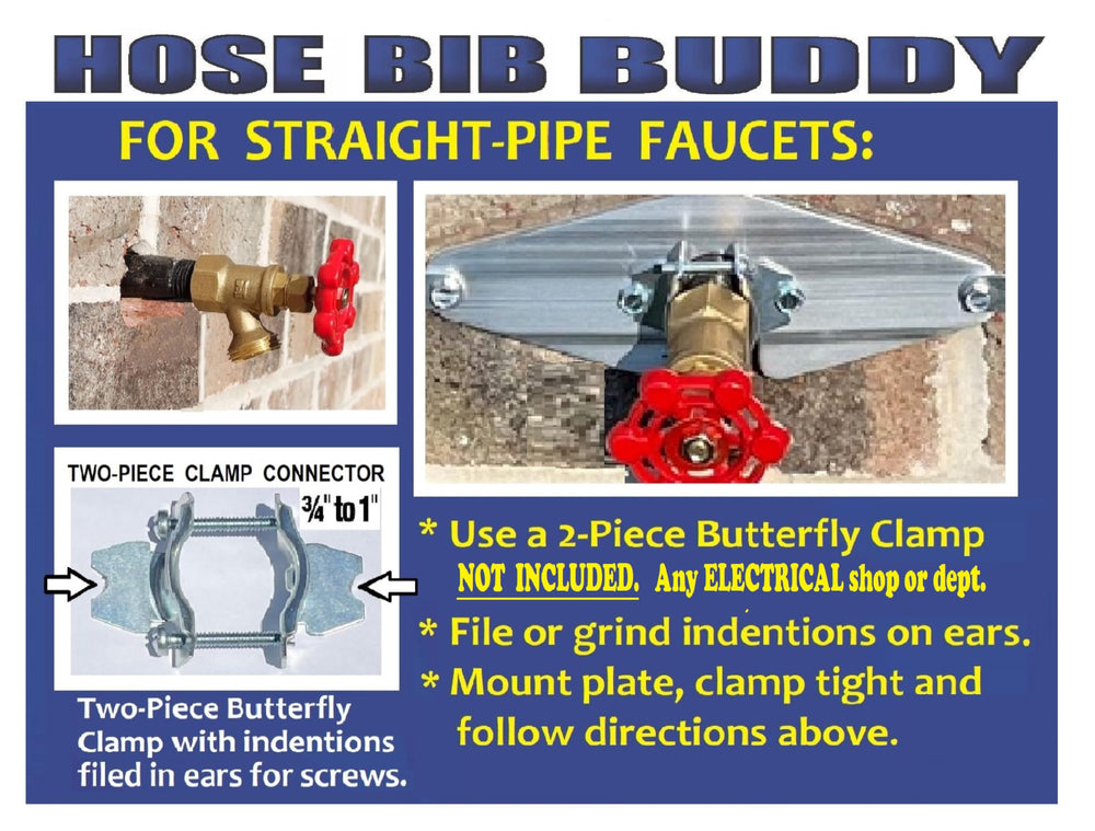Hose Bib Buddy installation instructions