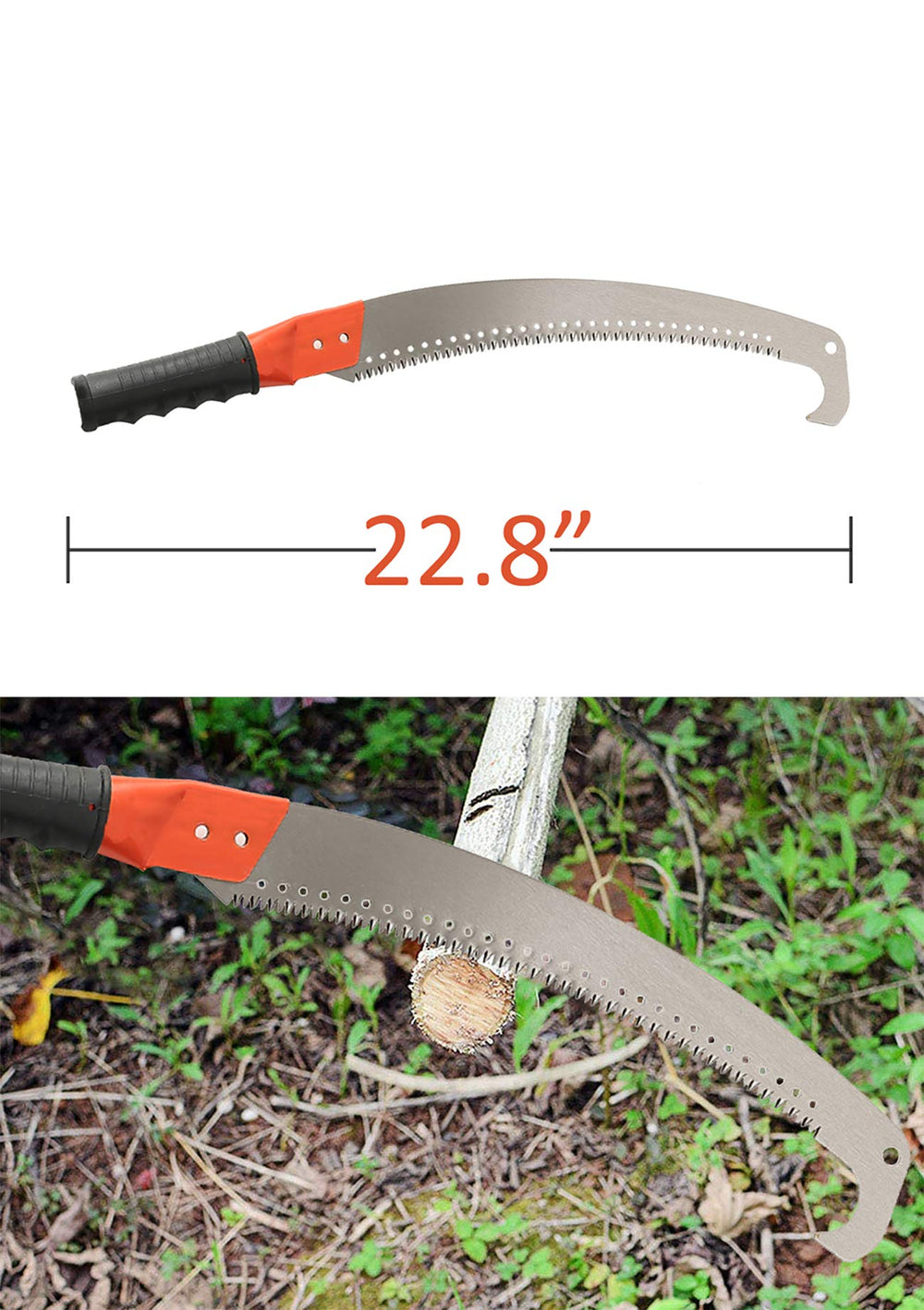 HOSKO Manual Pole Saw in multi-colour pattern