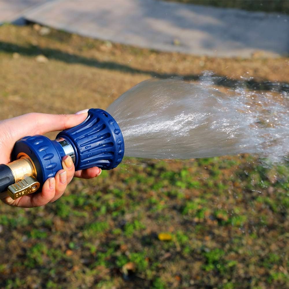 HOSUN Garden Hose Nozzle ergonomic grip detail