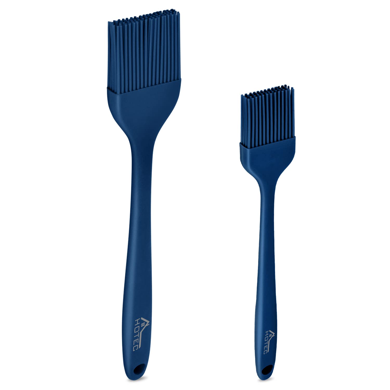 HOTEC Silicone Basting Brush Set, Classic Blue Large Brush