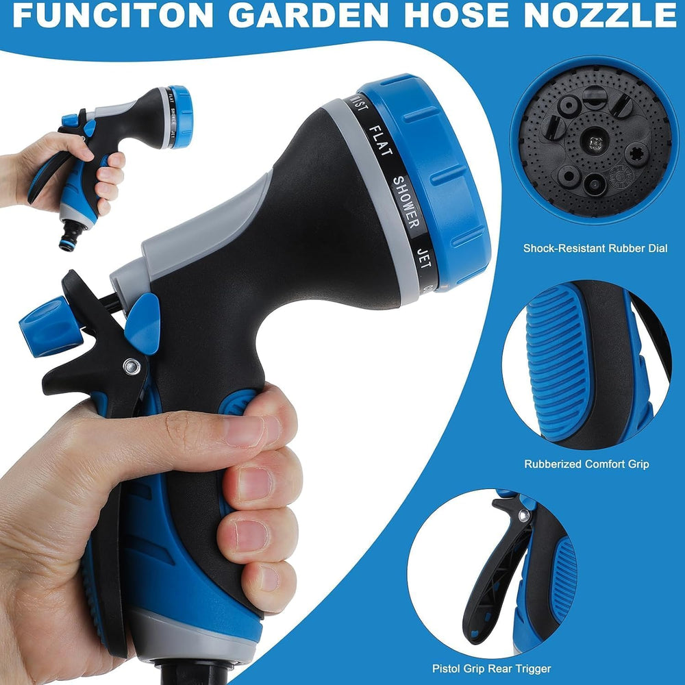 HouGariee Garden Hose Nozzle with packaging display