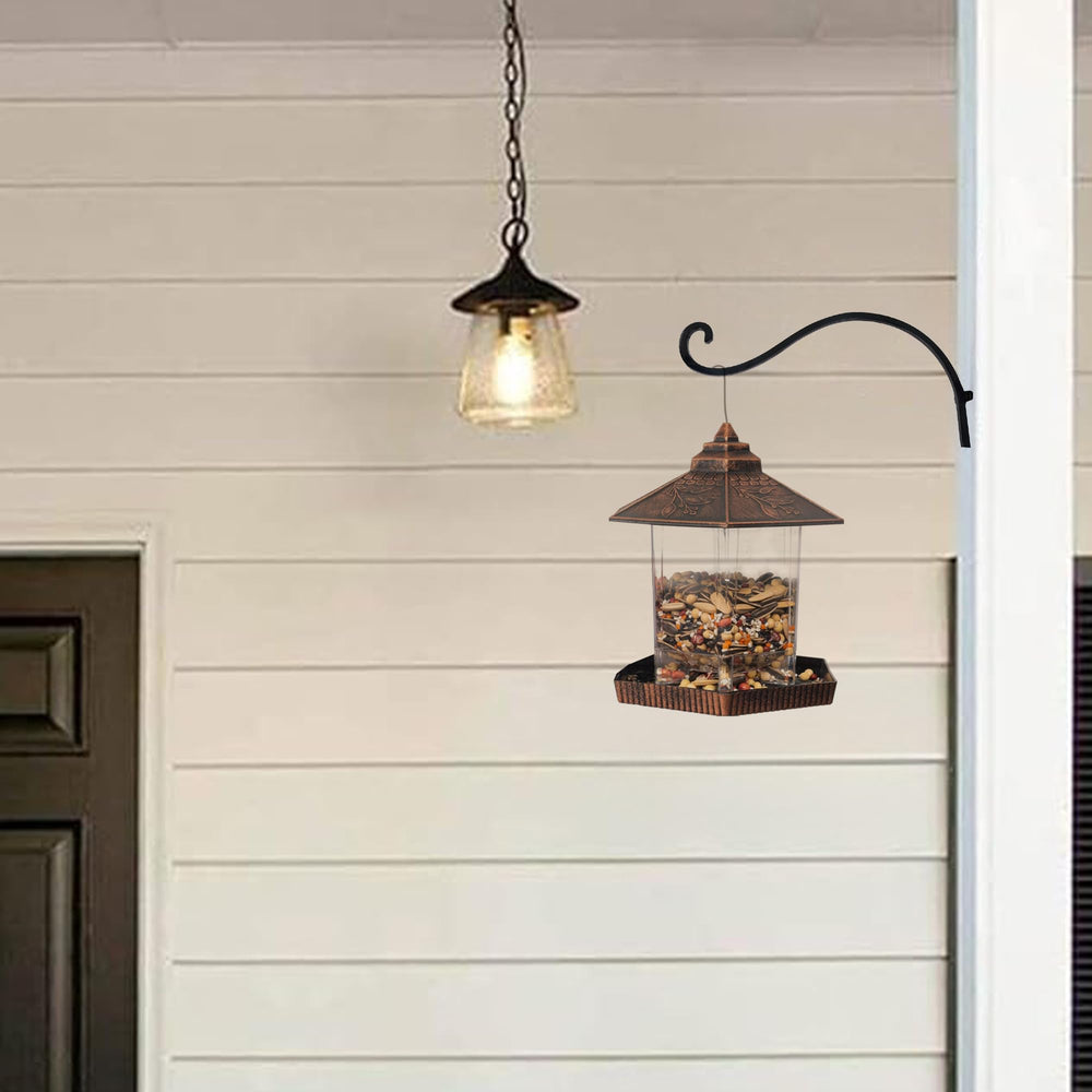 Hourleey 12 Inch heavy-duty plant hook installation guide