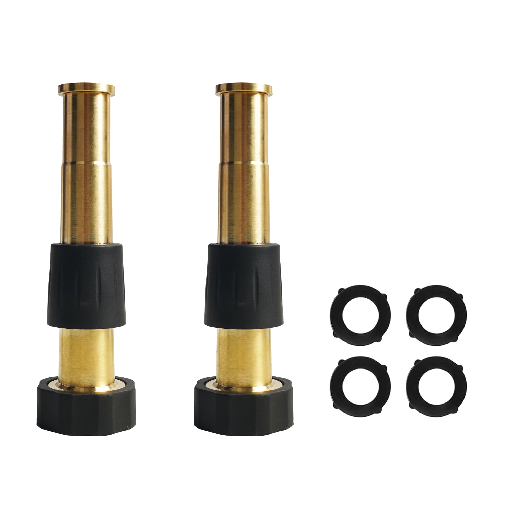 Hourleey 5-inch brass nozzle front view