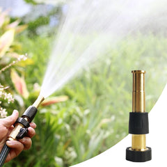 Hourleey 5-inch brass nozzle with adjustable grip
