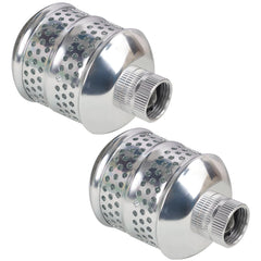 Hourleey Bubbler Sprinkler Head front view, aluminum construction