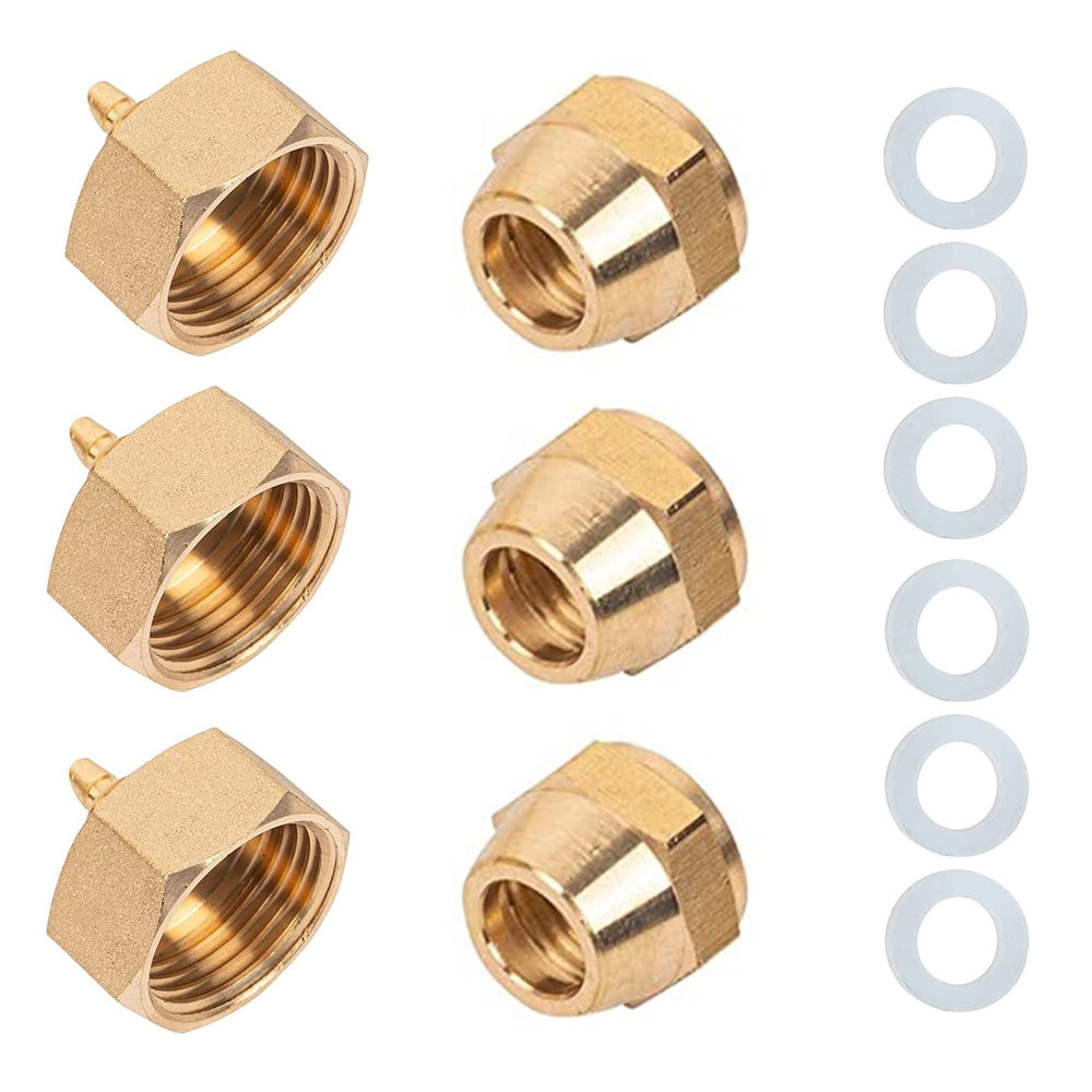 Hourleey Garden Hose Adapter side view showing threads