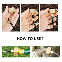 Hourleey Garden Hose Adapter with connectors and washers