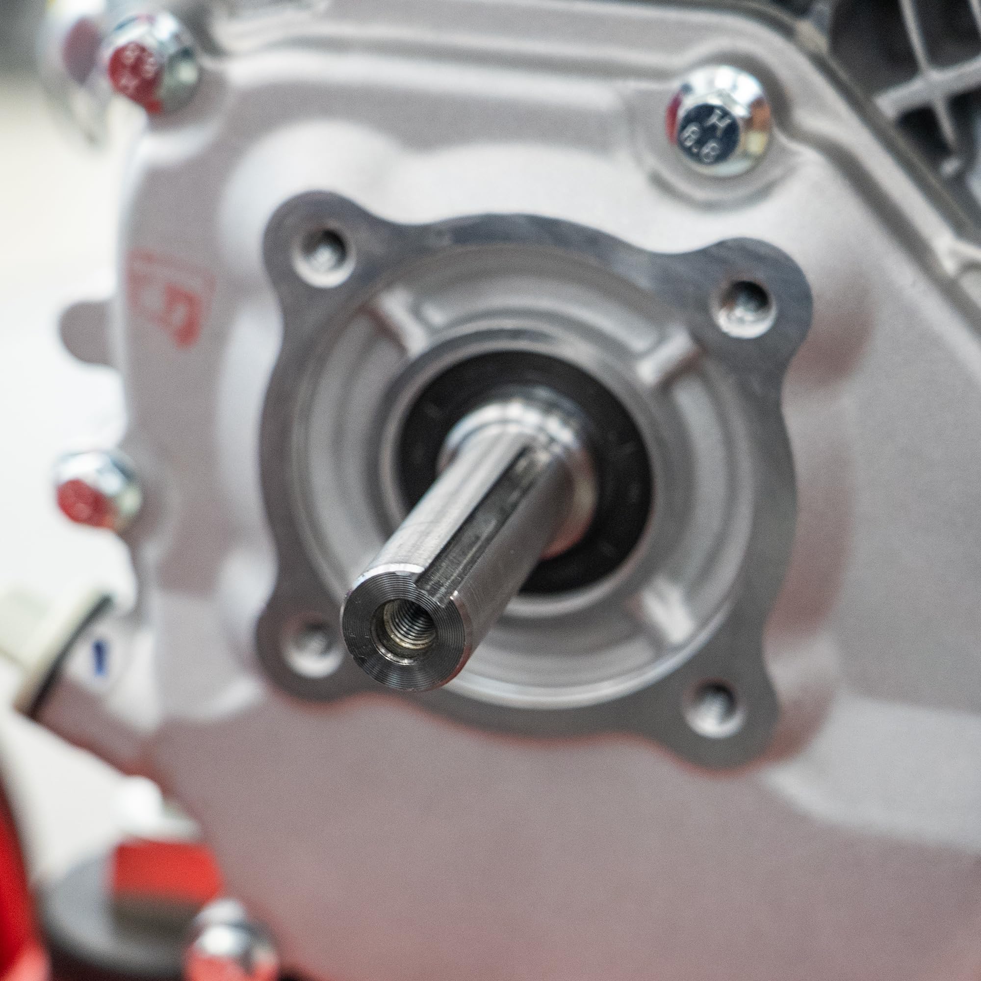 Hourleey Pressure Washer Pump detailed view of fittings