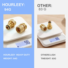 Hourleey quick release connectors with rubber washers