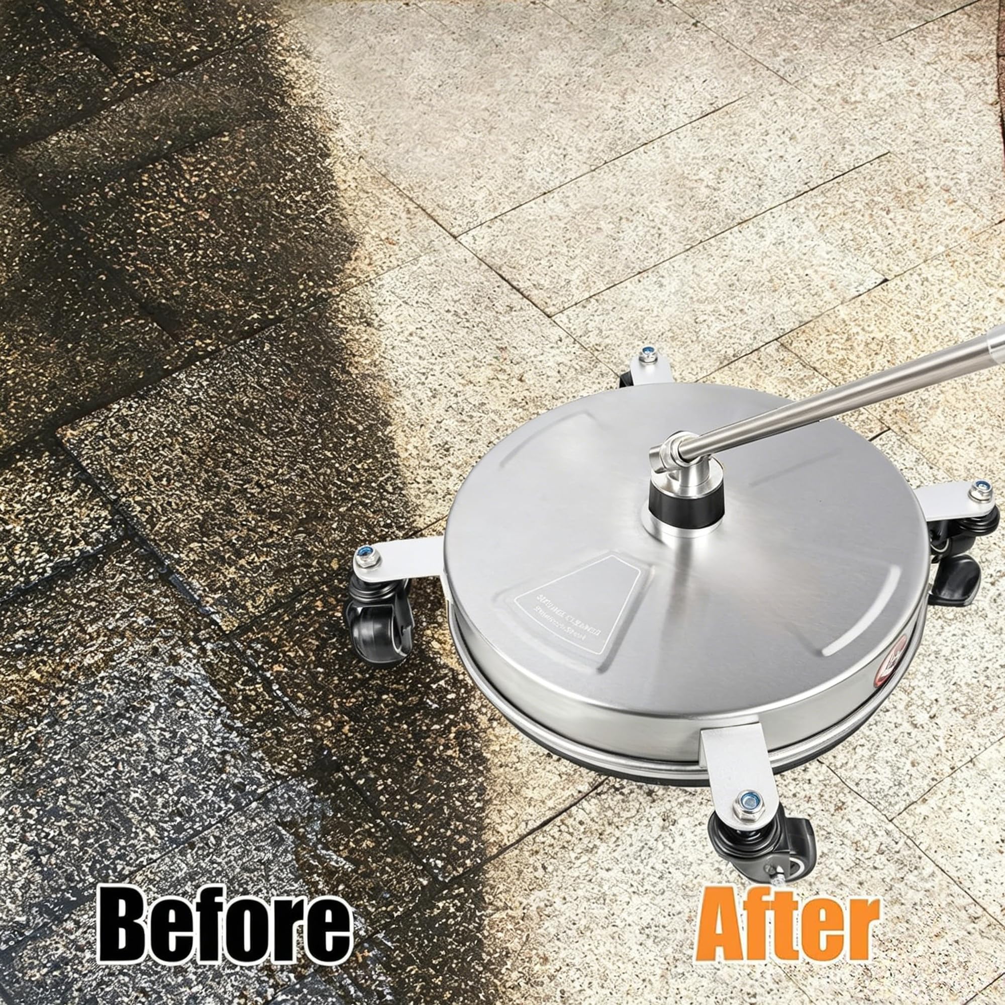 Hourleey Surface Cleaner with extension wands and accessories