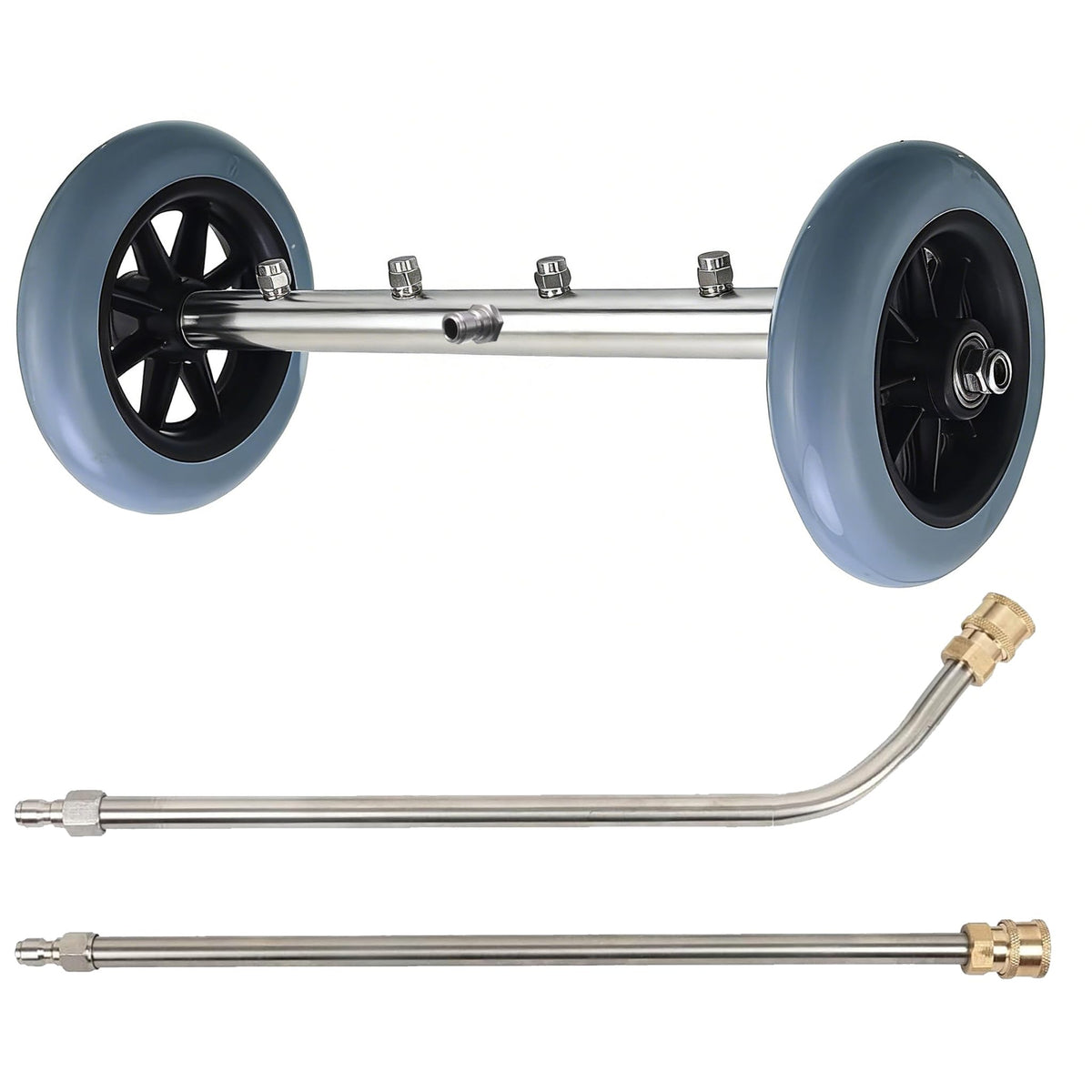 Hourleey Undercarriage Cleaner front view with four nozzles