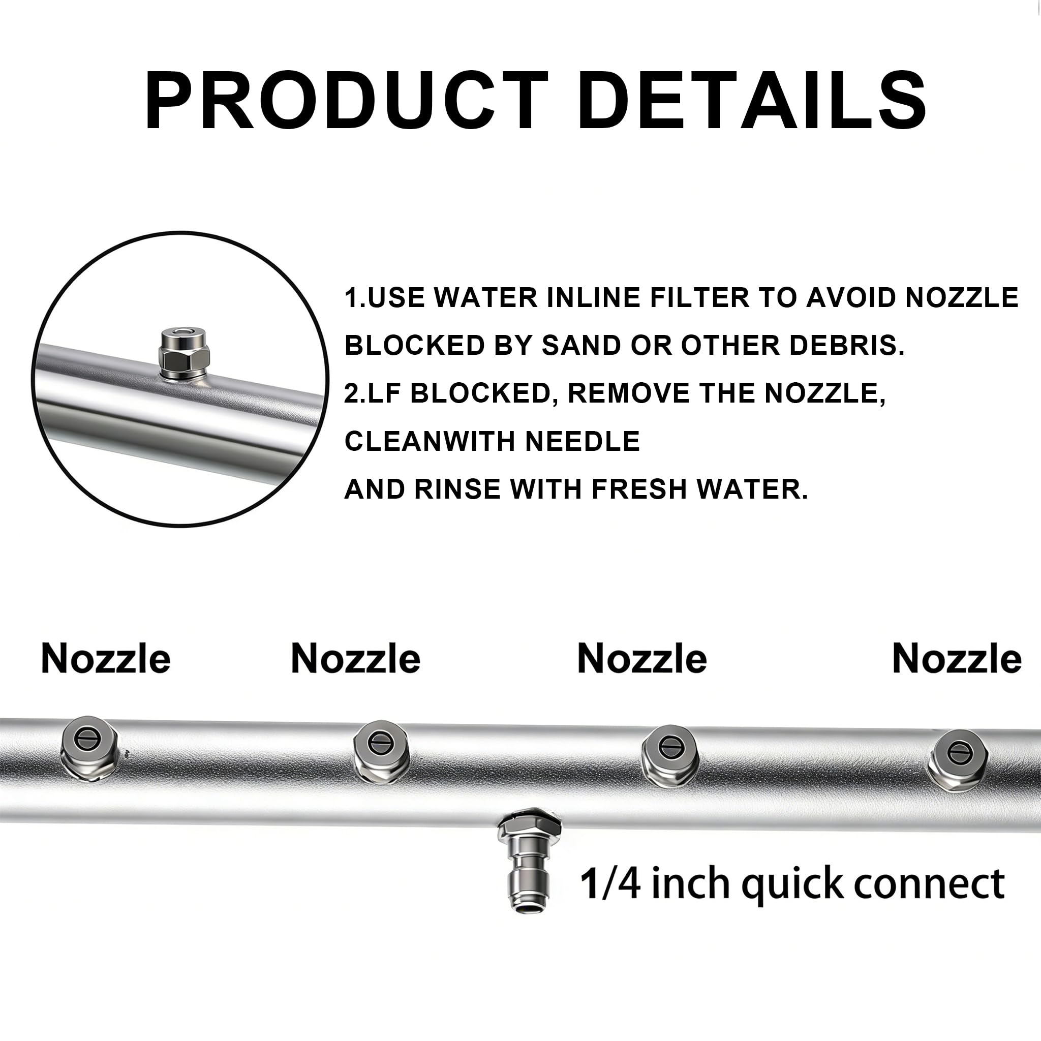 Hourleey Undercarriage Cleaner with curved wand