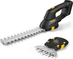 Houselife Cordless Hedge Trimmer 2-in-1 tool front view