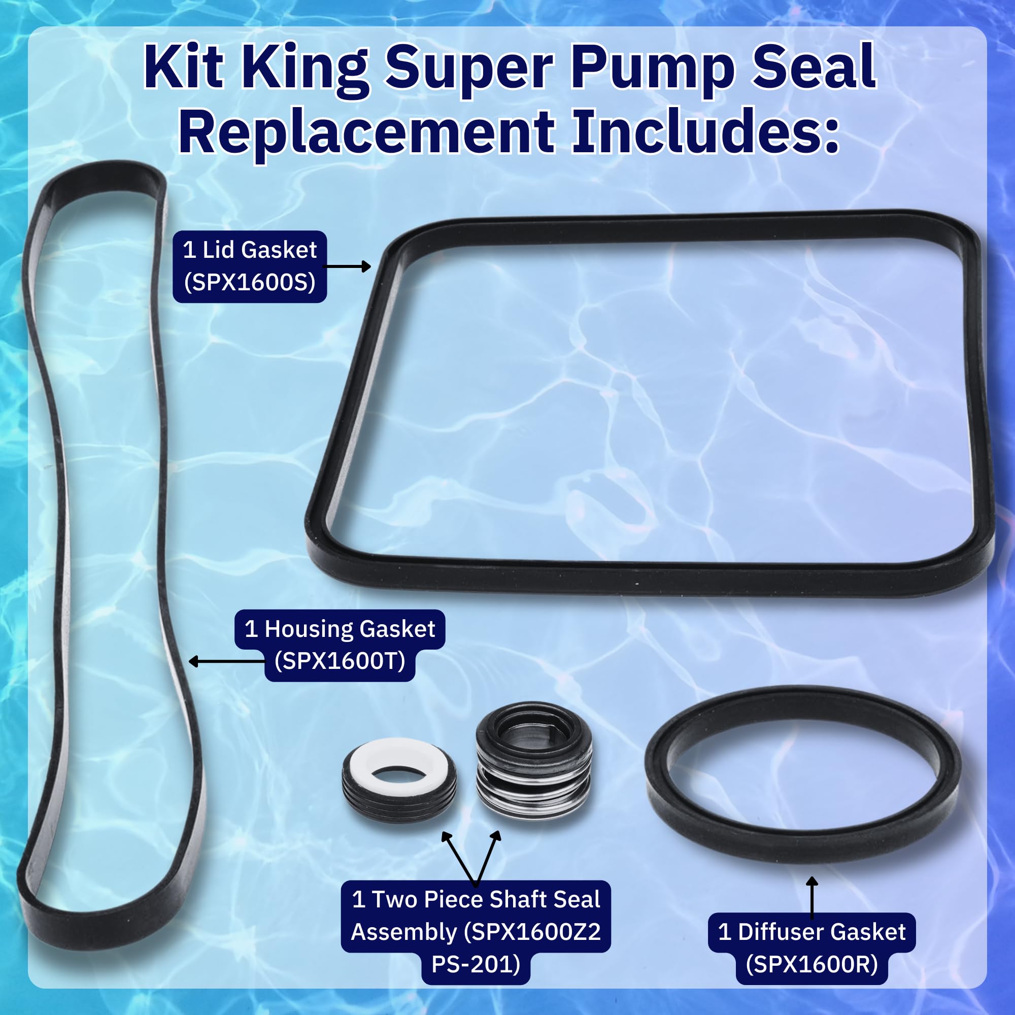Housing Gasket SPX1600T from Kit King seal kit