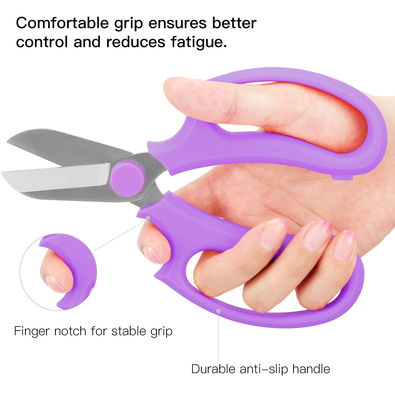 Housolution Flower Scissors on a garden table