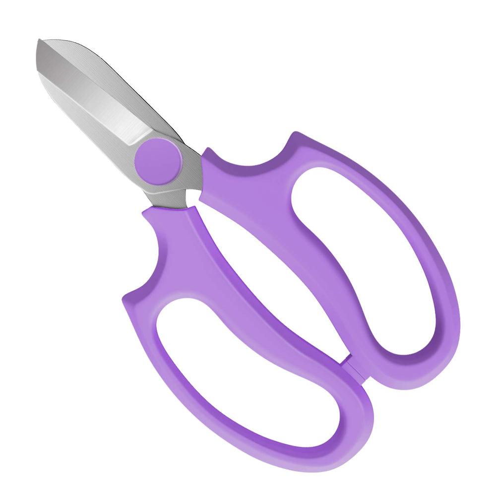 Housolution Flower Scissors purple with SK5 steel blade