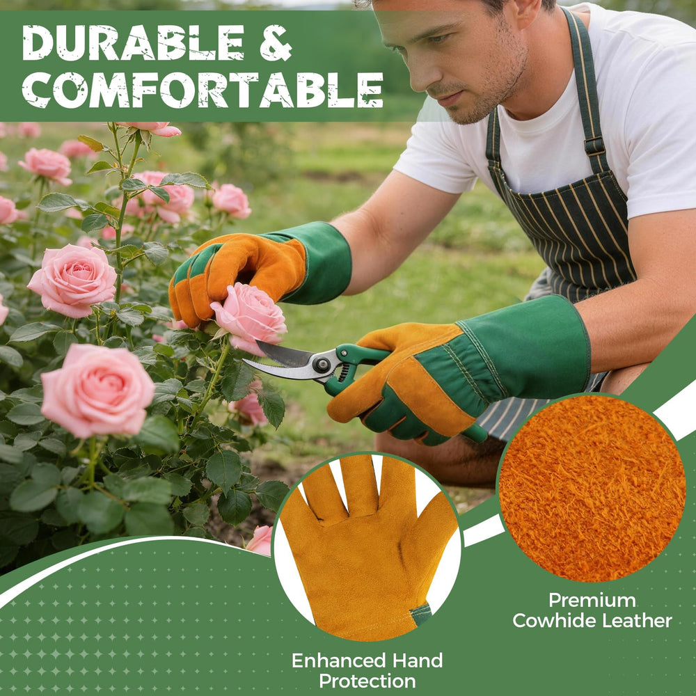 Hovico Gardening Gloves in use during planting