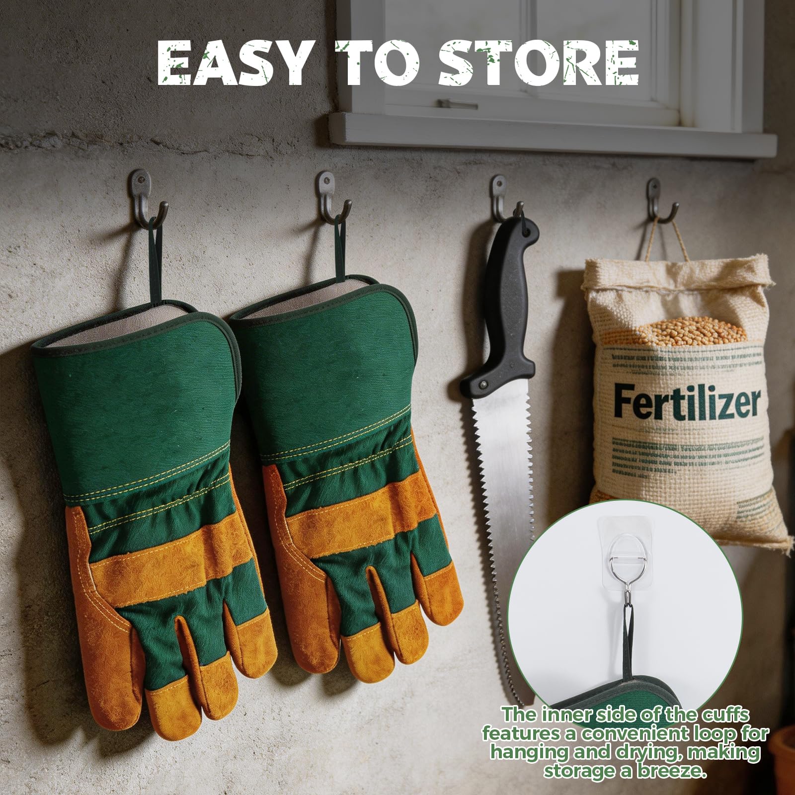 Hovico Gardening Gloves packaging display