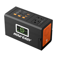 HOWEASY Portable Power Station 127W front view