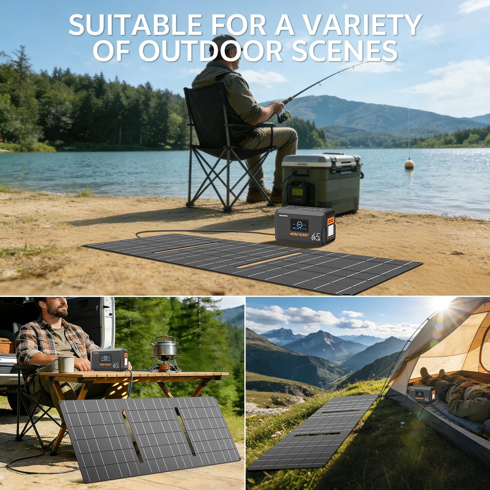 HOWEASY Portable Power Station with included accessories