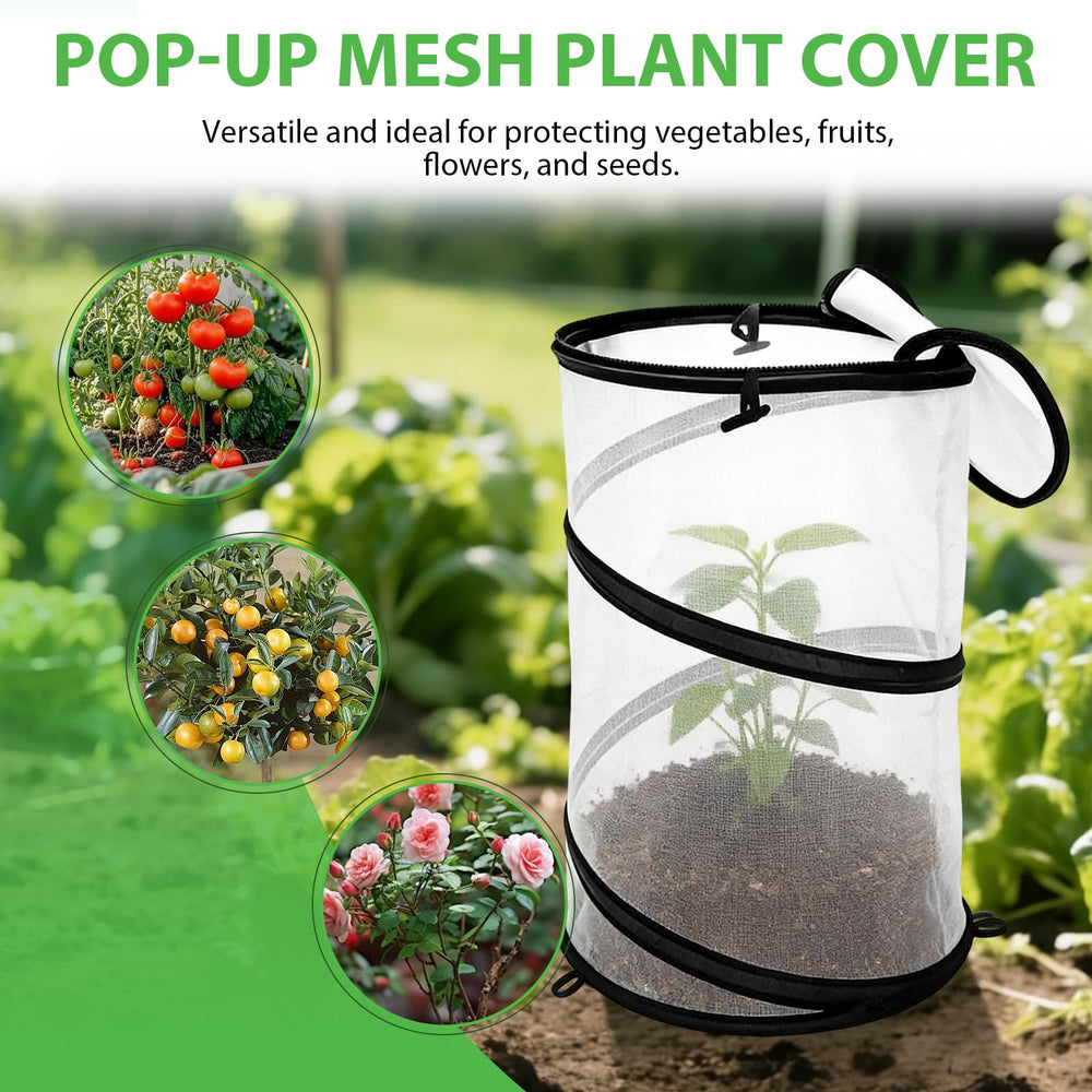 Hoypeyfiy plant covers folded flat for storage