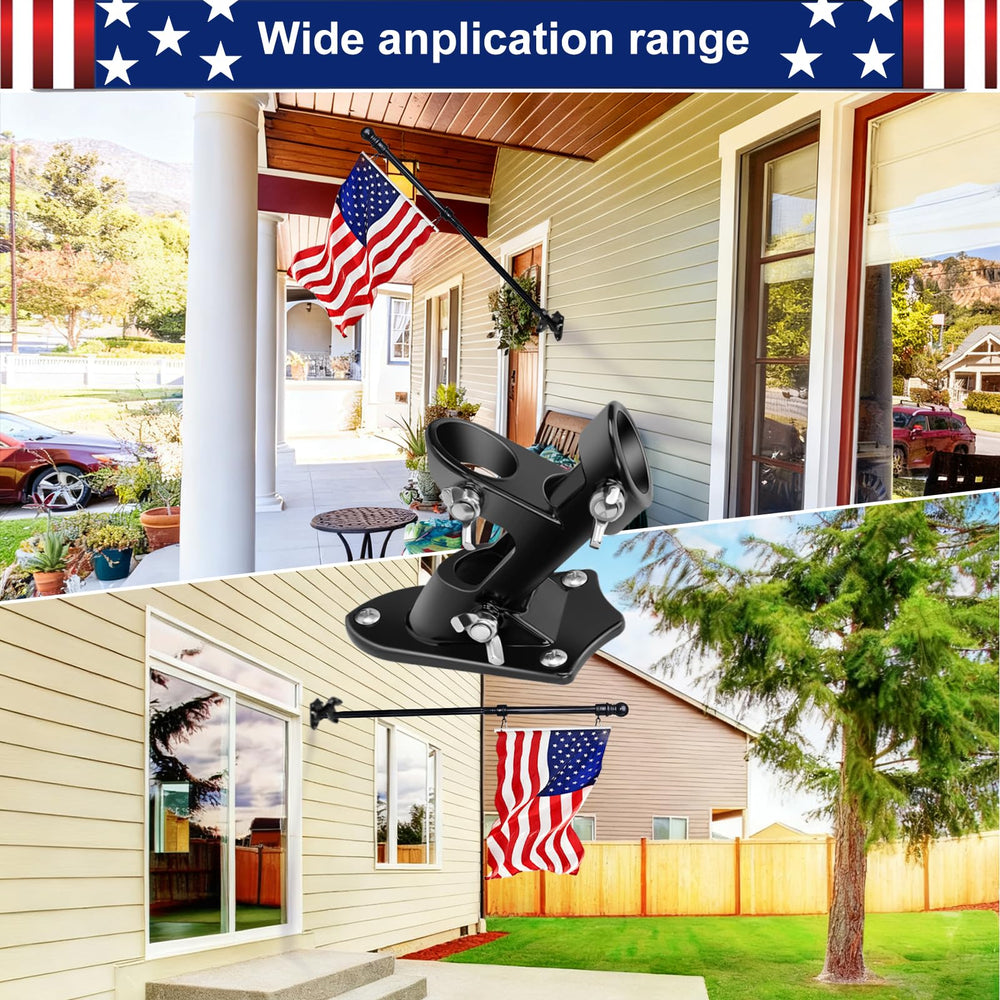 HPGOED Flag Pole Holder packaging and included items