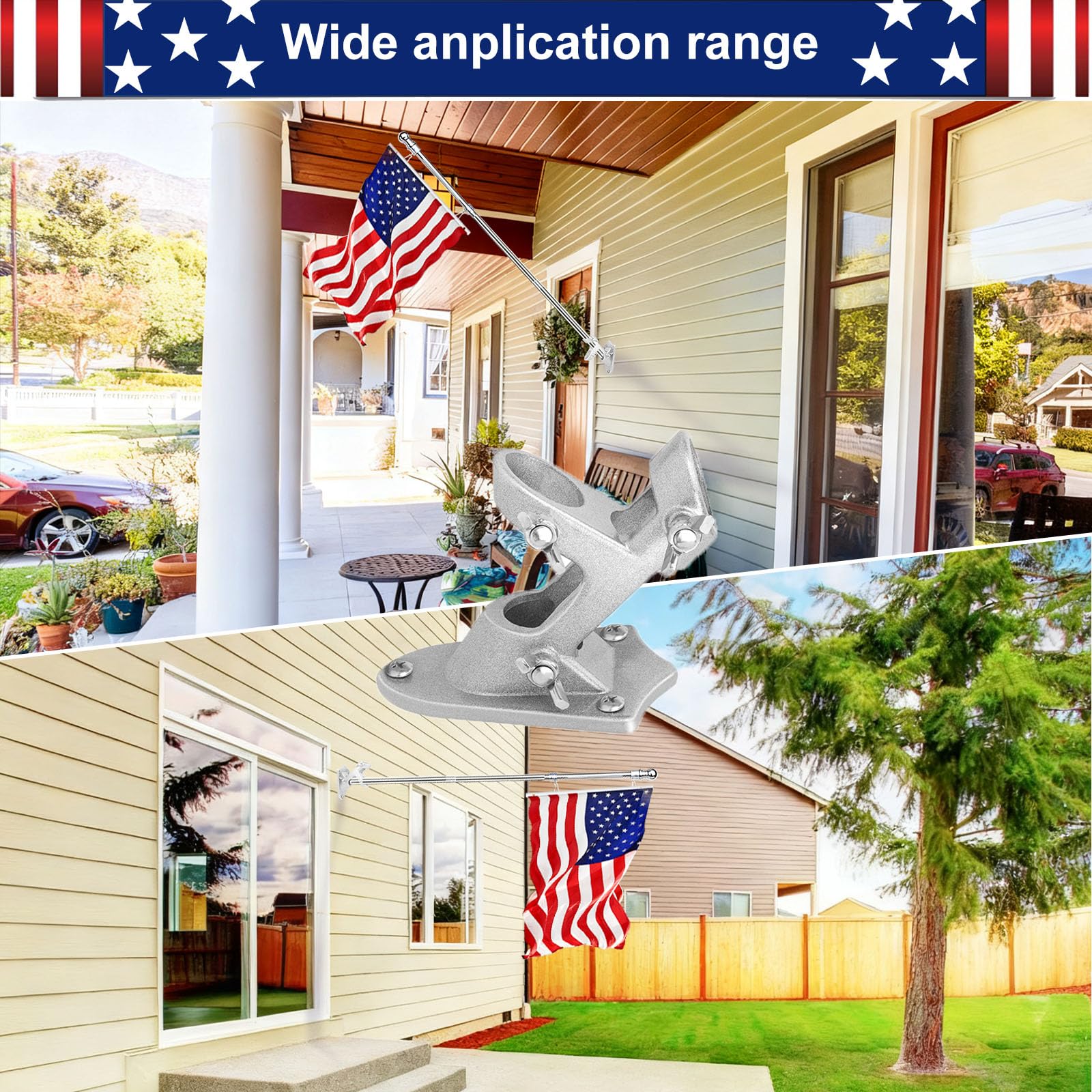 HPGOED flag pole holder packaging view