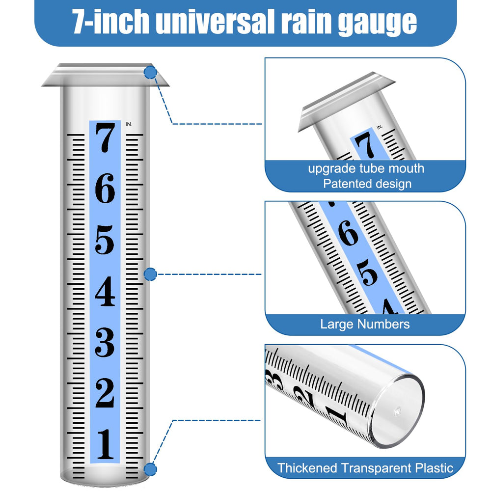 HQcontL rain gauge showing water measurement