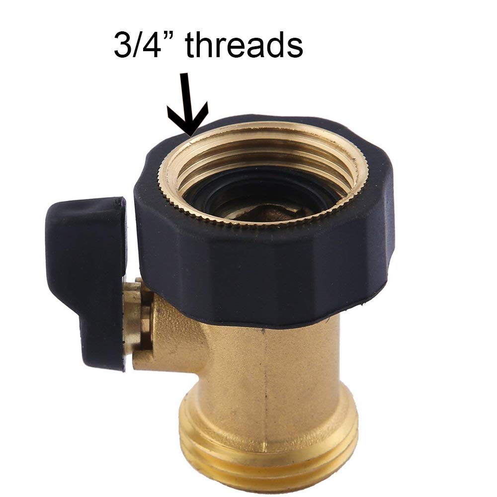 HQMPC Brass Shut Off Valve packaging