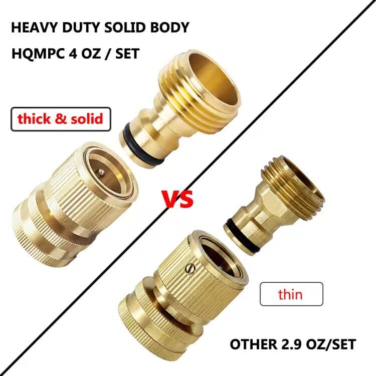 HQMPC Garden Hose connectors with washers included