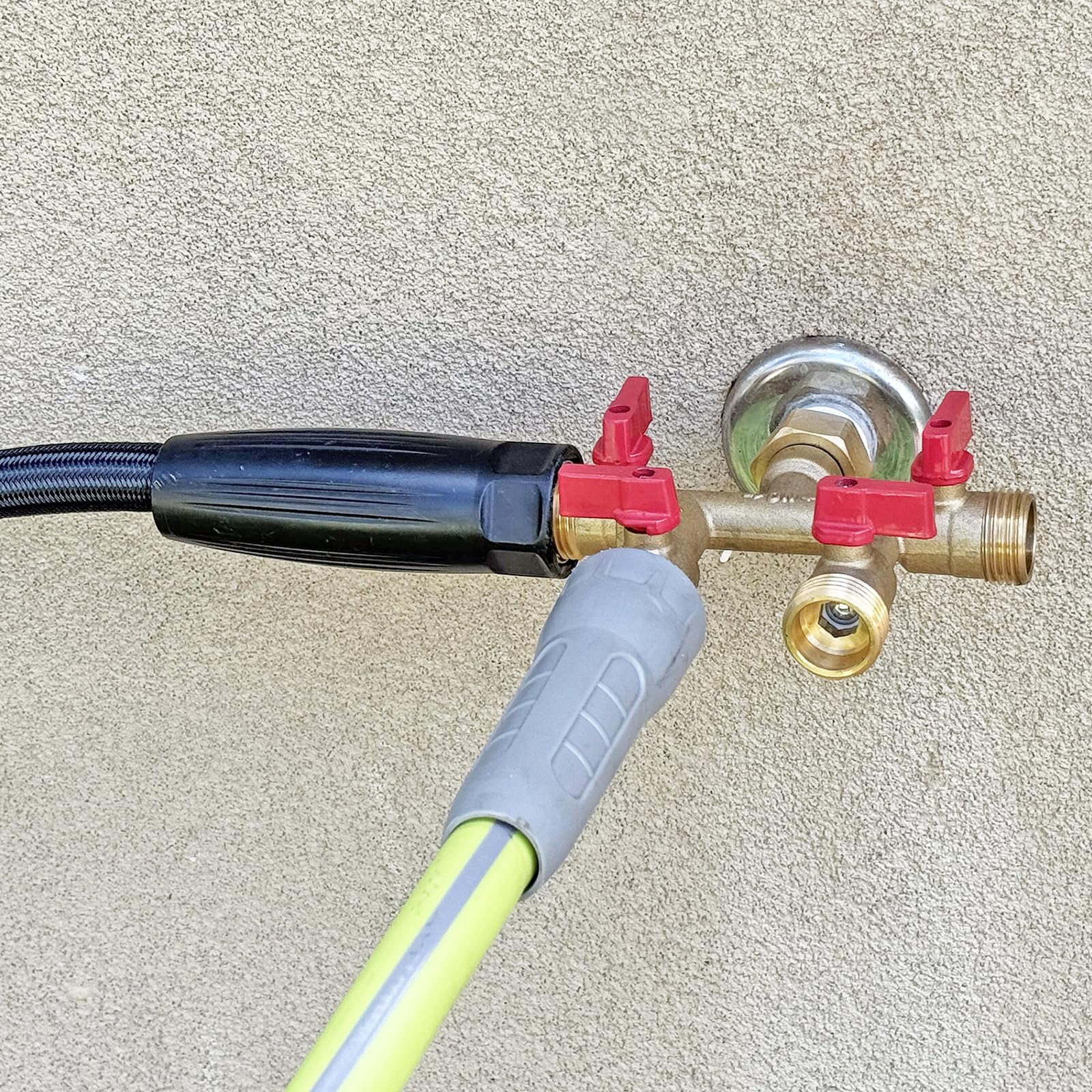 HQMPC Hose Splitter packaging with specifications
