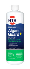 HTH Algae Guard Ultra 32oz liquid pool algaecide front view