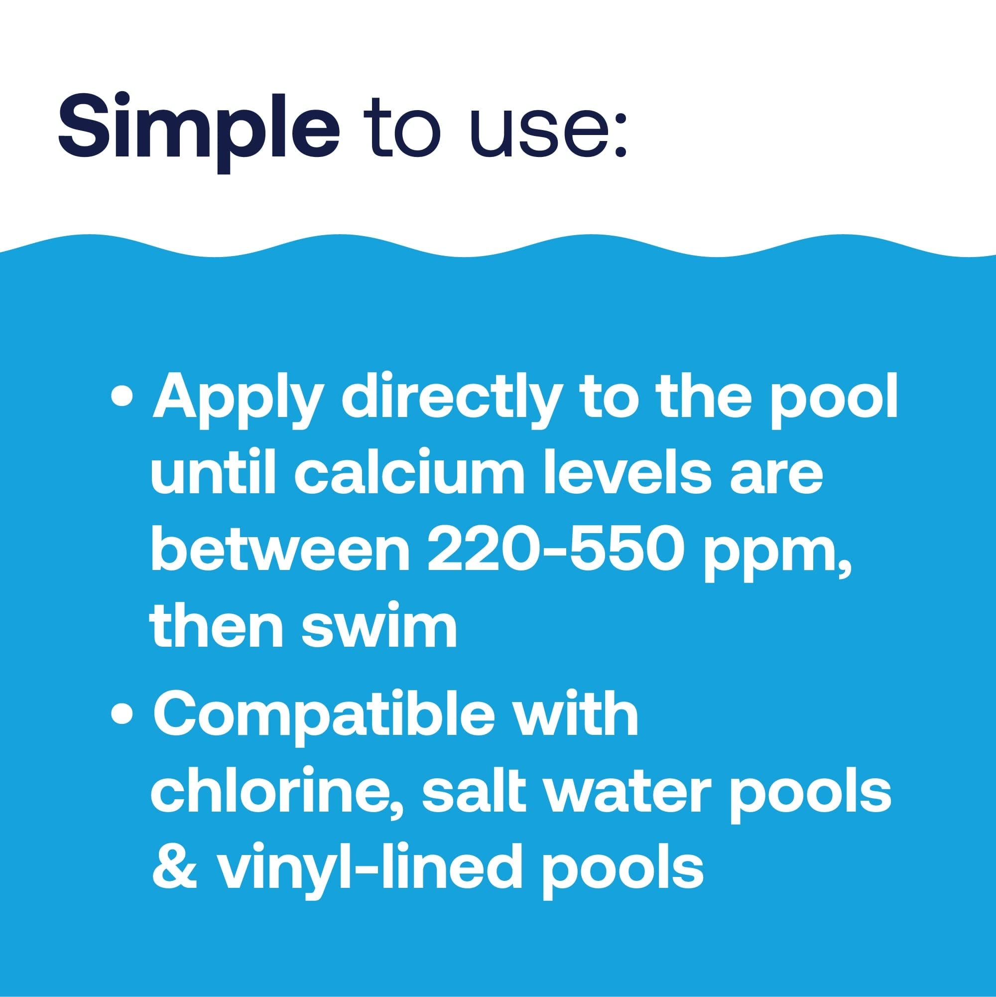 HTH Calcium Hardness Up label close-up
