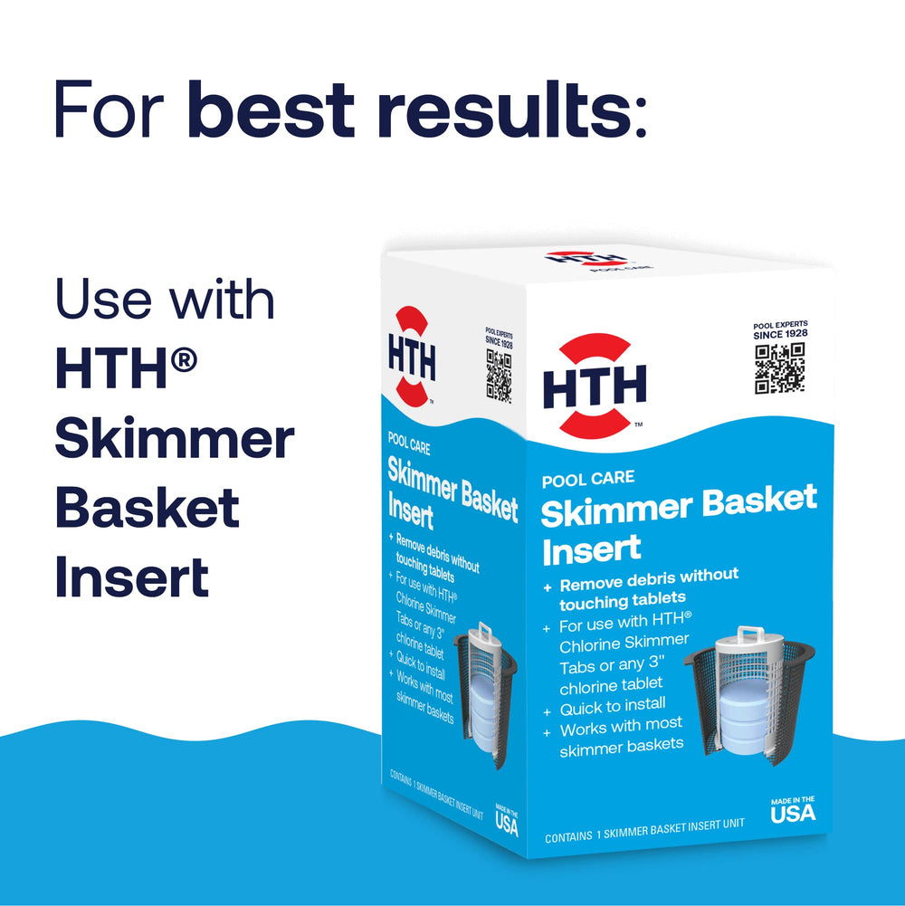 HTH Chlorine Tabs Ultra instructions on package