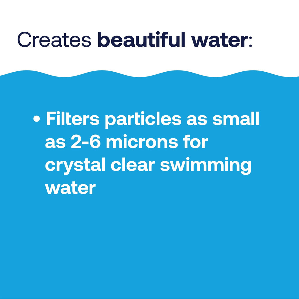 HTH D.E. Filter Aid application in swimming pool