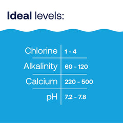 HTH Multi-Purpose 6-Way Test Strips testing pool water
