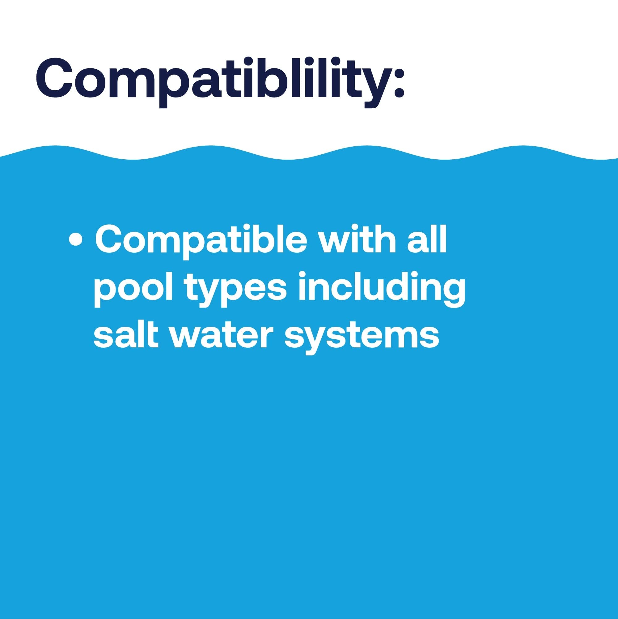 HTH Swimming Pool Care Stabilizer on a pool deck