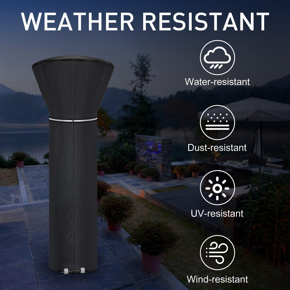 Hualedi Patio Heater Cover stored in bag