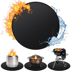Huchiz 48-inch Fire Pit Mat front view